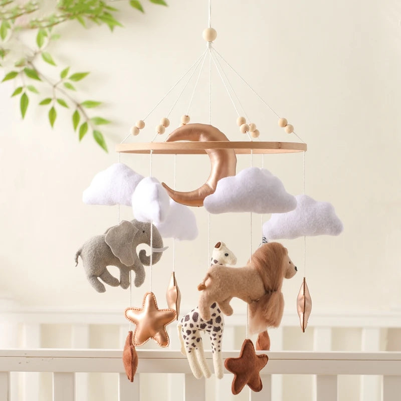 Safari animal cot mobile online