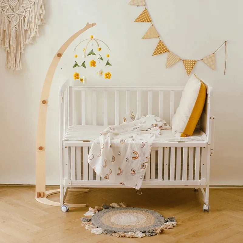 Baby cot stand best sale