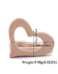 Wooden Teethers - Animal Shaped Baby Teething Toys Heart