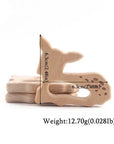 Wooden Teethers - Animal Shaped Baby Teething Toys deer