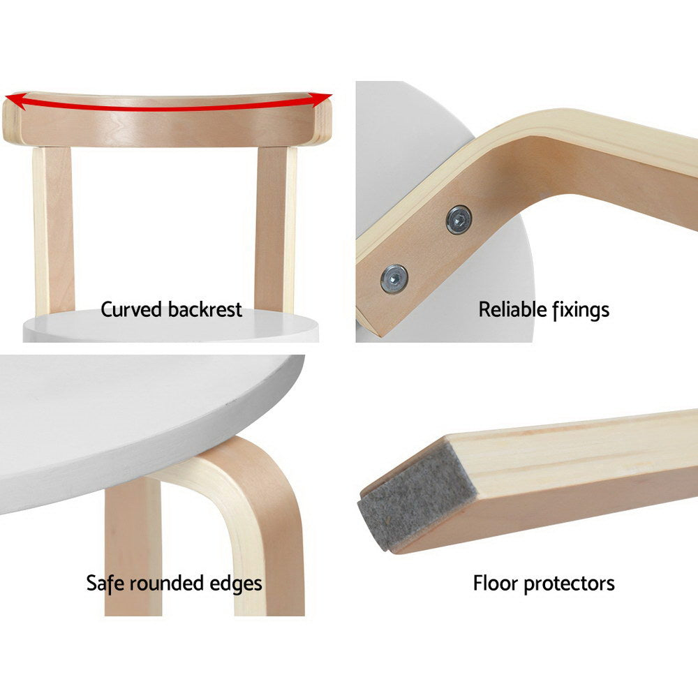 3PCS Kids Table and Chairs Set | Activity Toy Play Desk