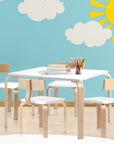 5PCS Kids Table and Chairs Set | Activity Toy Play Desk