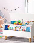 Keezi Kids Toy Box Chest Bookshelf Storage Children Bookcase Organiser Display