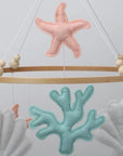 Underwater Theme Sea Animals Nursery Crib Mobile - Perfect for a Mermaid-Themed Nursery