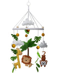 Luxury Felt Baby Mobile - Jungle Safari Nursery Mobiles