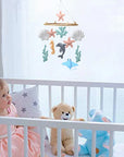 Underwater Theme Sea Animals Nursery Crib Mobile - Perfect for a Mermaid-Themed Nursery