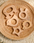 Wooden Teethers - Animal Shaped Baby Teething Toys