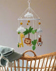 Luxury Felt Baby Mobile - Jungle Safari Nursery Mobiles