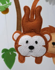 Luxury Felt Baby Mobile - Jungle Safari Nursery Mobiles