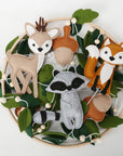 Woodland Felt Baby Nursery Mobile - Forest Animals Crib Cot Mobile