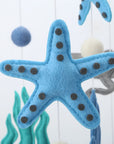 Under The Sea Felt Baby Mobile - Ocean Turtles & Ray