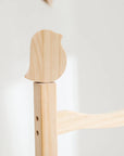 Elegant Wooden Cot Arm for Nursery Mobiles - Floor Stand Design