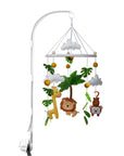 Luxury Felt Baby Mobile - Jungle Safari Nursery Mobiles