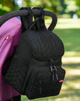 Premium Lightweight Quilted Baby Backpack Diaper Bag