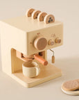 Wooden Toddler Play Coffee Machine