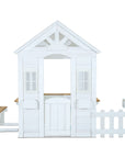 Lifespan Kids Teddy V2 Cubby House - White | Adorable Backyard Playhouse