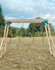 Lifespan Kids Daintree 2-in-1 Monkey Bars & Swing Set | Hybrid Play Centre