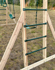 Lifespan Kids Daintree 2-in-1 Monkey Bars & Swing Set | Hybrid Play Centre