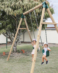 Lifespan Kids Kids Amber 3 Double Belt Swing Set | Outdoor Fun for Ages 3-12