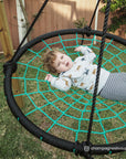 Lifespan Kids Oakley Swing Set with 1.2m Spidey Web Swing – Adventure Awaits!