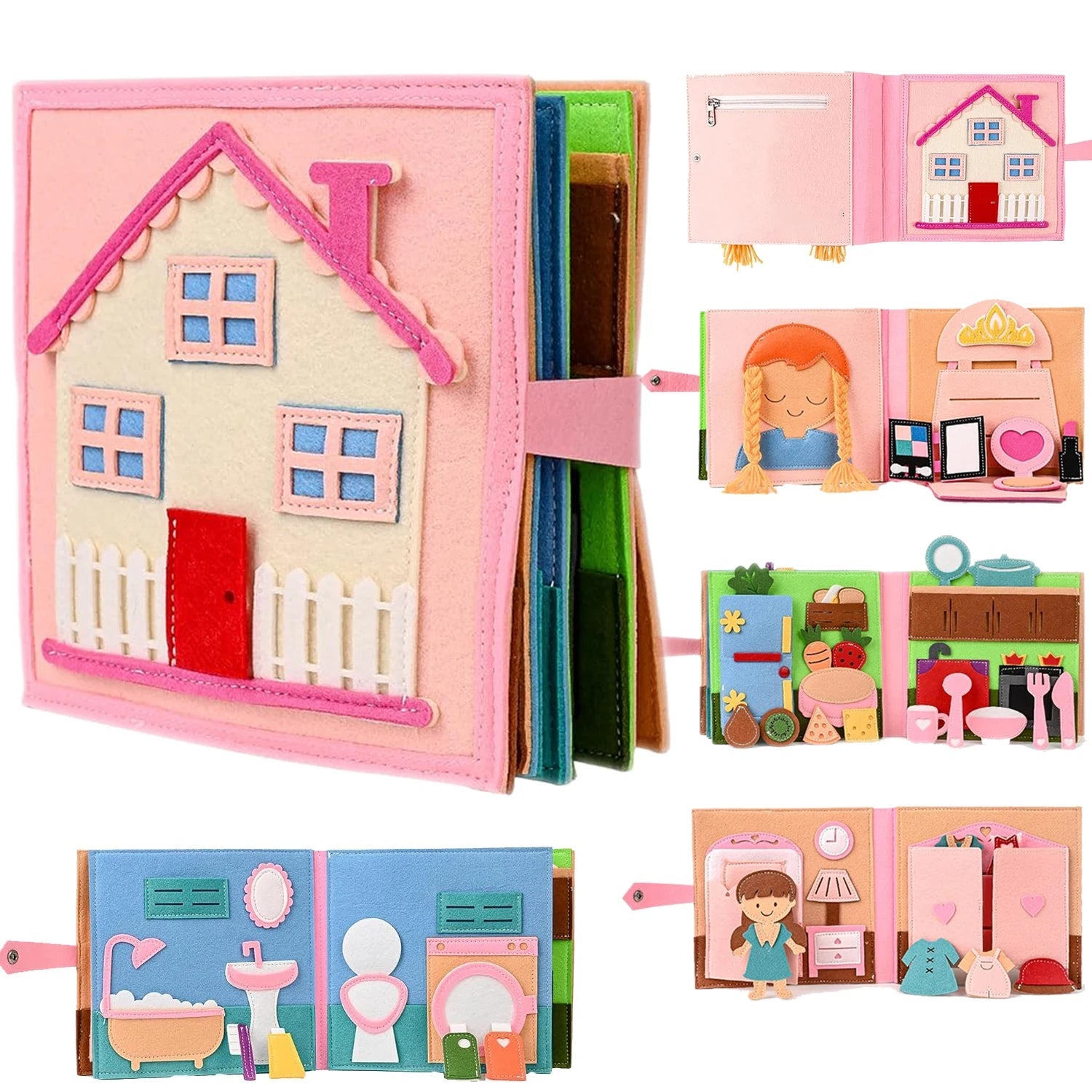 Activity Book - Everyday Skills - Princess Doll House Books Baby Stork 