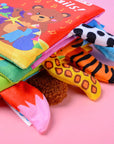 Animal Tails Cloth Educational Book for Babies Books Baby Stork 