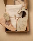 Baby Essentials Gift Box - Perfect for Newborns Baby Gift Sets Baby Stork Beige 