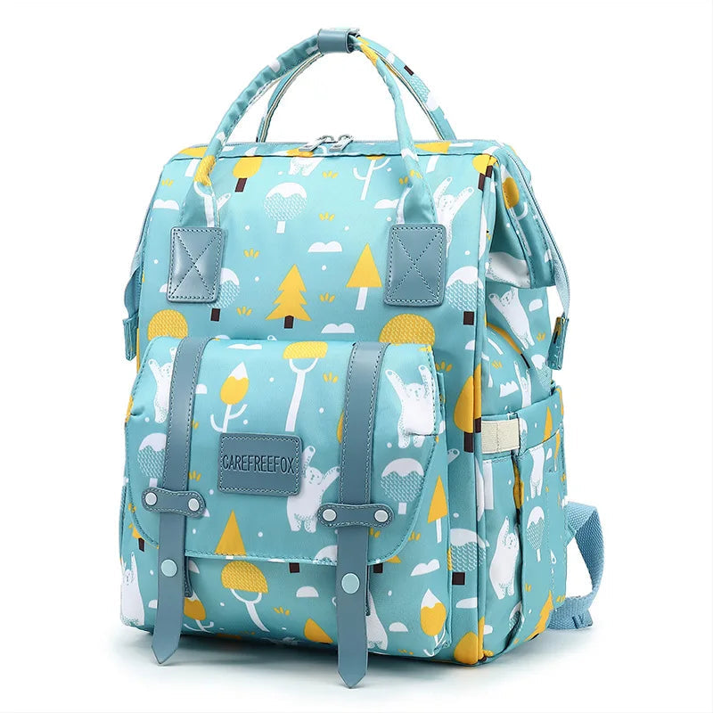 Baby Diaper Backpack - Waterproof & Stylish Bag for All Parents Baby Stork Shop Now 