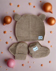 Beanie Gift Box Set Baby & Toddler Clothing Accessories Storkke Chocolate 