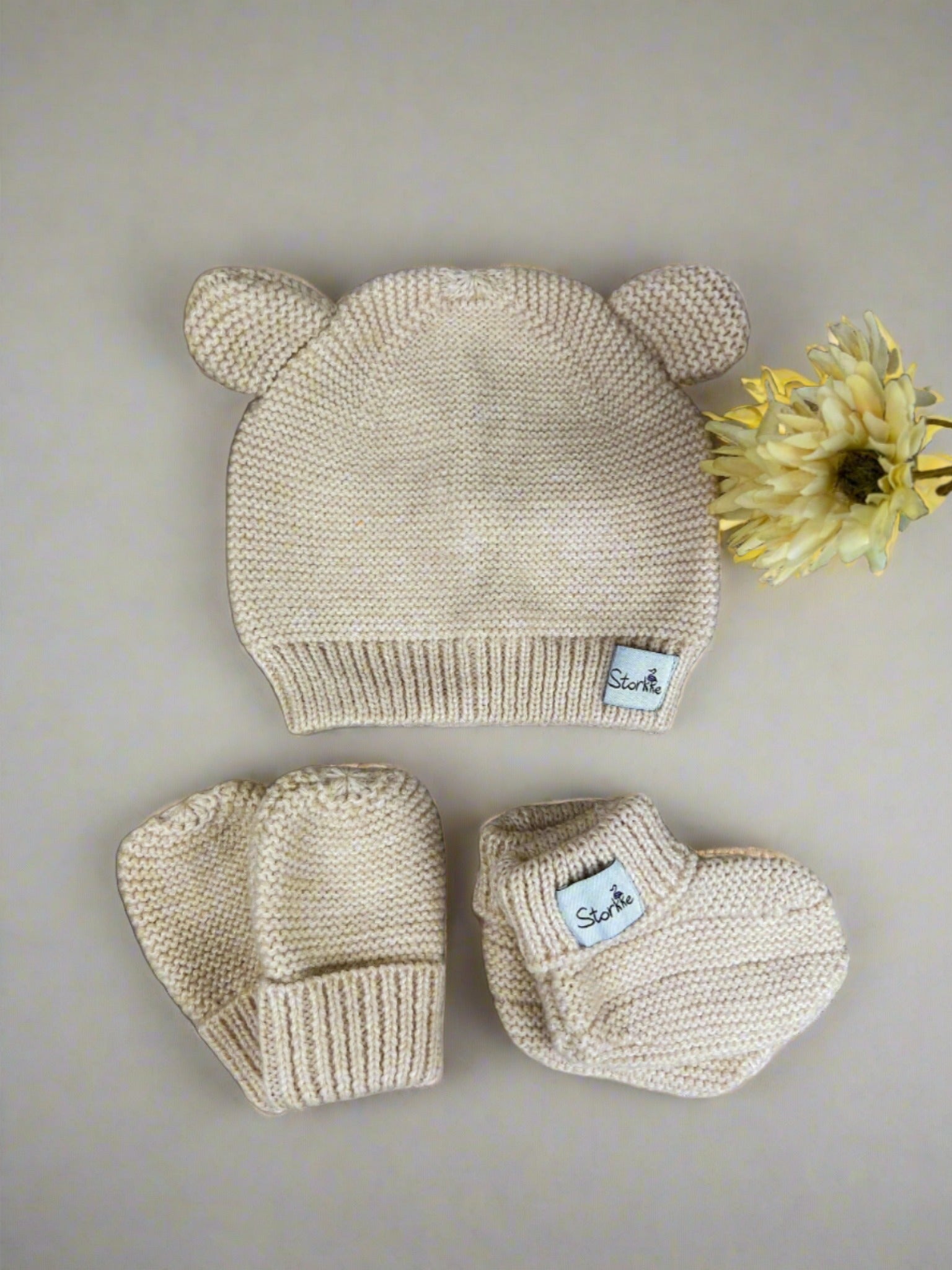 Beanie Gift Box Set Baby & Toddler Clothing Accessories Storkke Linen 