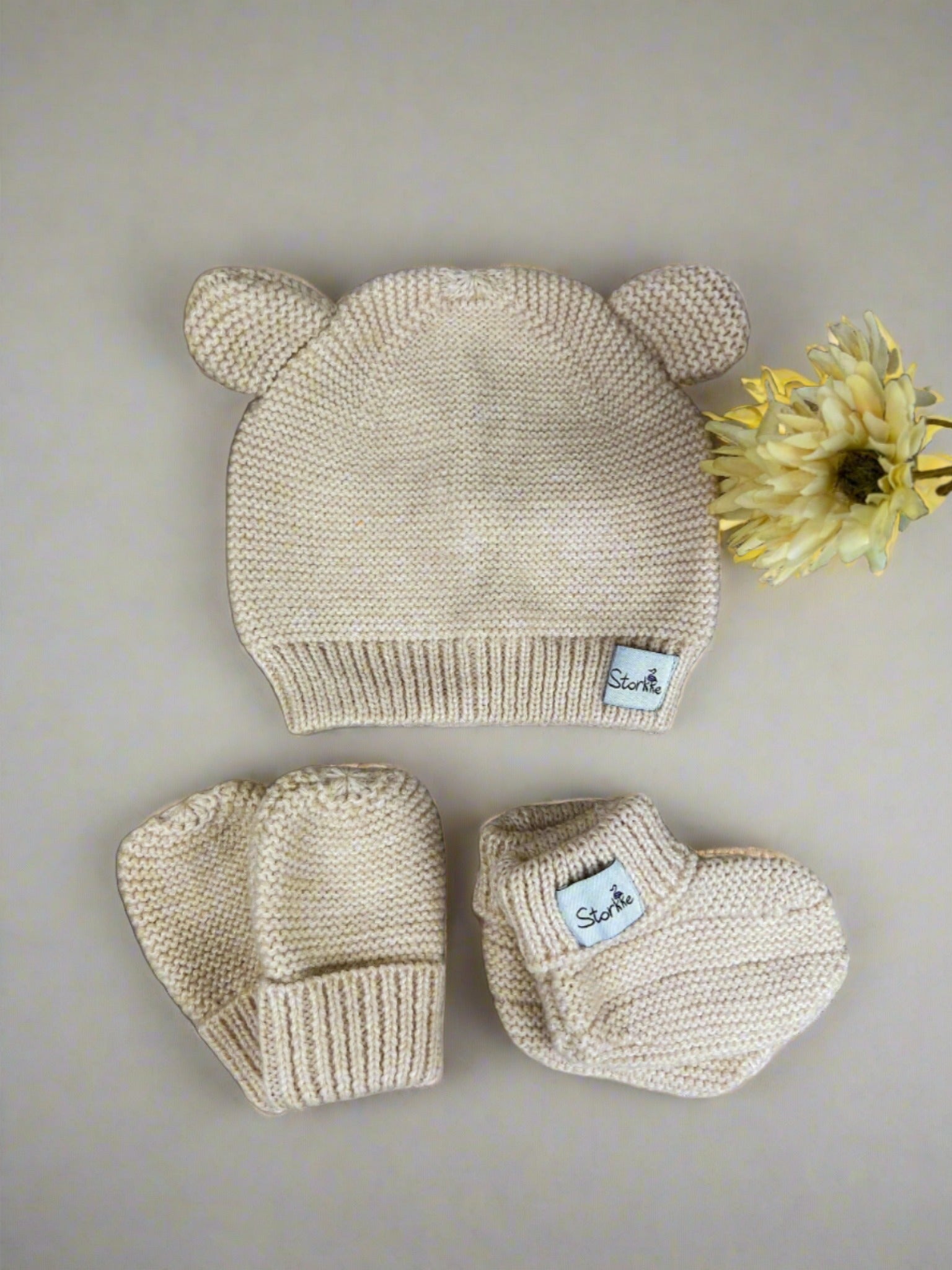 Beanie Gift Box Set Baby &amp; Toddler Clothing Accessories Storkke Linen 