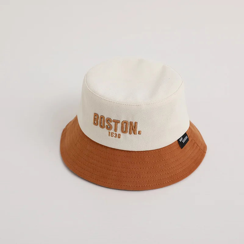 Boston 1630 Baby Bucket Hat - UPF50+ Sun Protection Baby &amp; Toddler Clothing Accessories Baby Stork Orange 49-52cm 2-5Y 