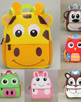 Children's Cartoon Animal Backpacks for Boys and Girls | Kids School Bags for 2-5 Years Kid's Bag Baby Stork 