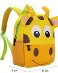 Children's Cartoon Animal Backpacks for Boys and Girls | Kids School Bags for 2-5 Years Kid's Bag Baby Stork 