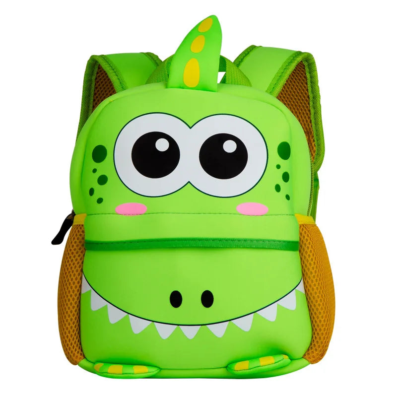 Children&#39;s Cartoon Animal Backpacks for Boys and Girls | Kids School Bags for 2-5 Years Kid&#39;s Bag Baby Stork Dinosaur 