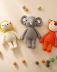 Crochet Plush Rattle Stuffed Animals Storkke 