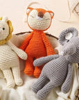 Crochet Plush Rattle Stuffed Animals Storkke 