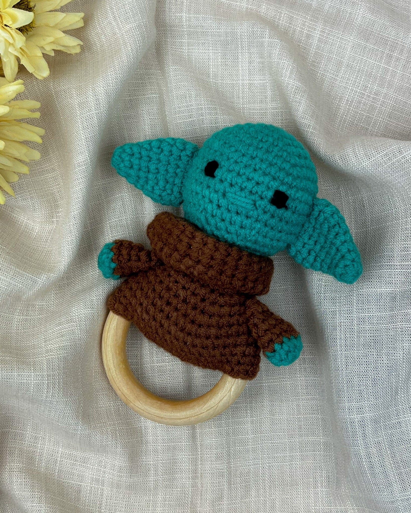 Crochet Rattles Rattles Storkke Alien 