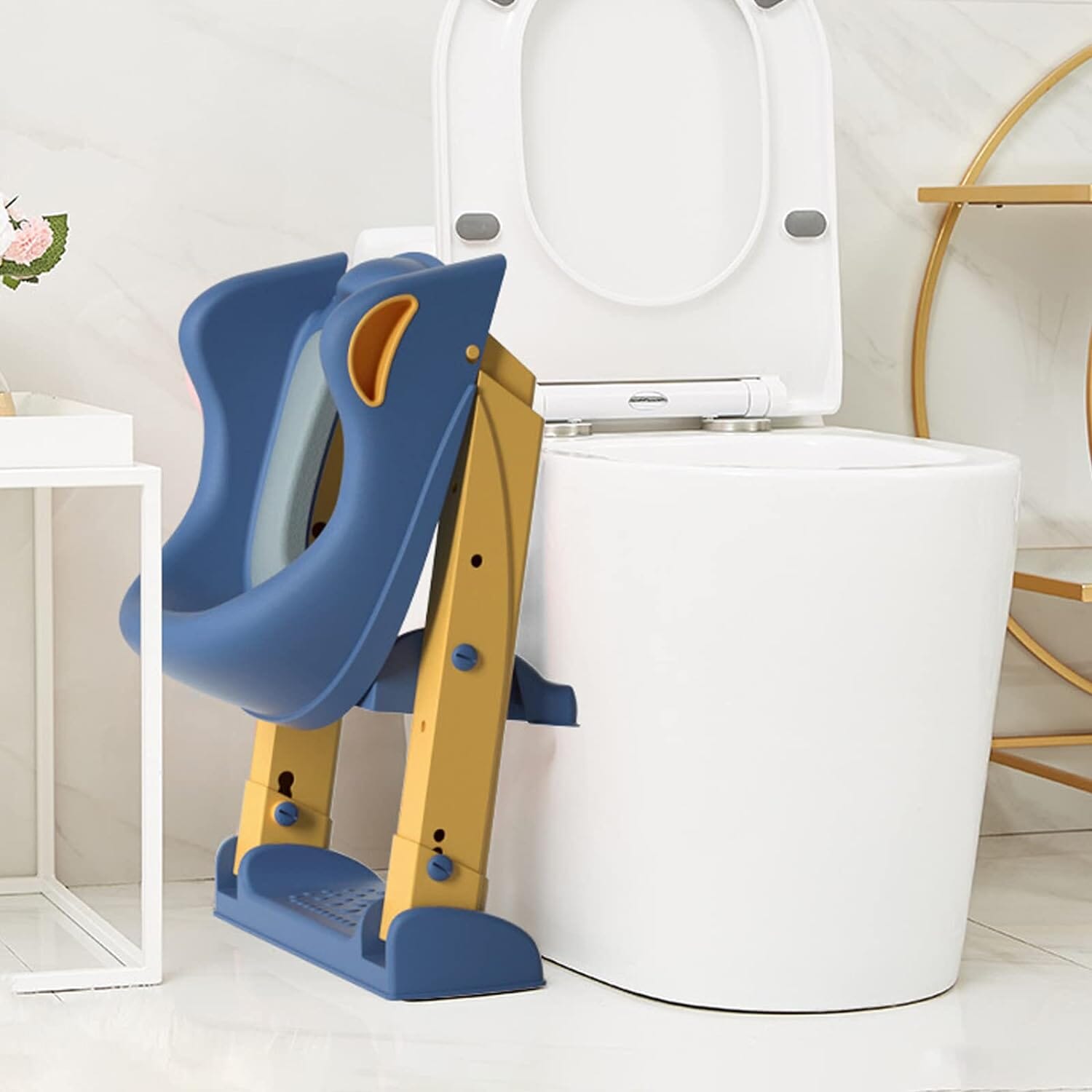 Easy Transition Potty Training Seat with Step Stool Ladder - Perfect for Toddlers Baby &amp; Kids &gt; Kid&#39;s Furniture Baby Stork 