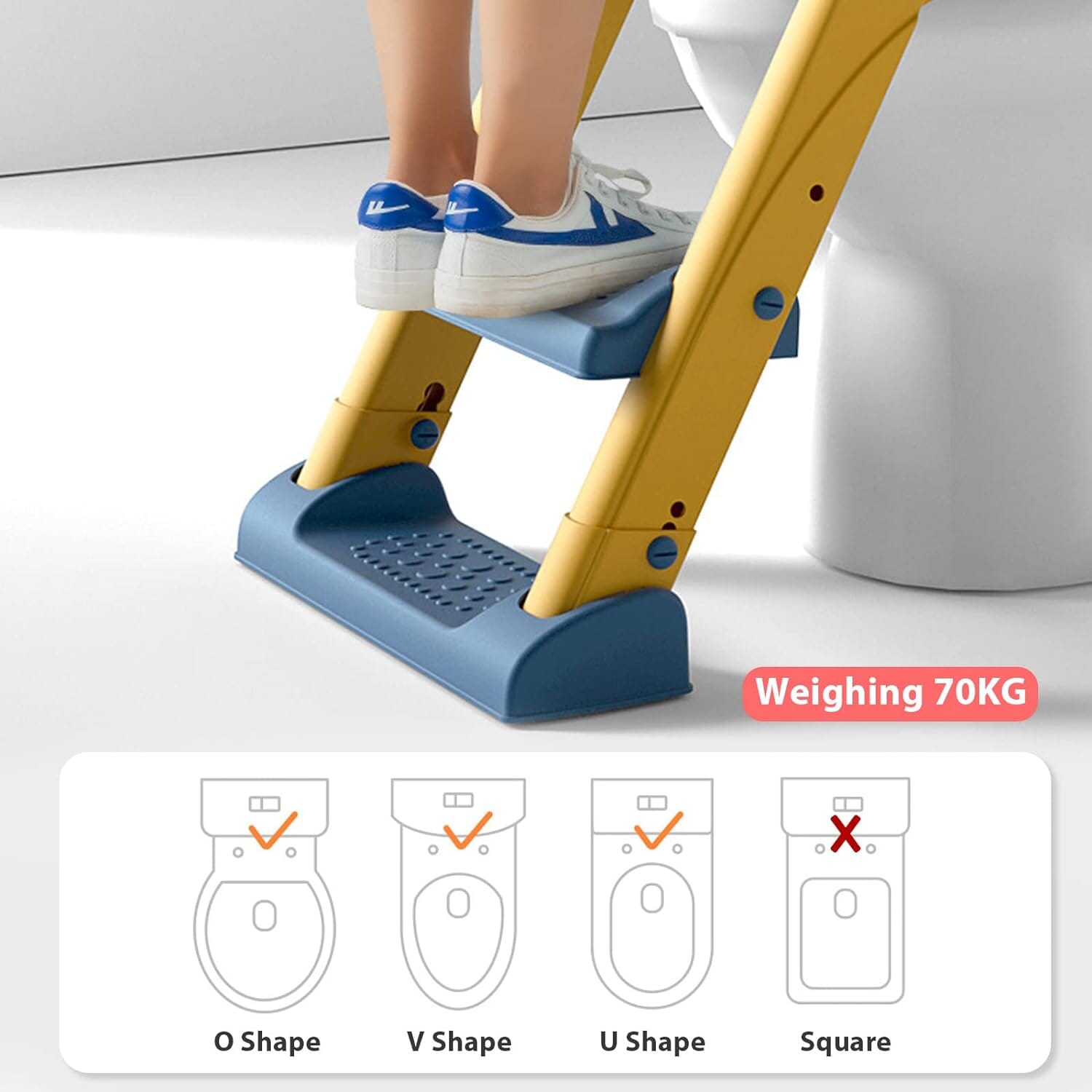 Easy Transition Potty Training Seat with Step Stool Ladder - Perfect for Toddlers Baby &amp; Kids &gt; Kid&#39;s Furniture Baby Stork 