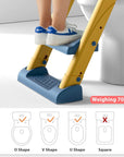 Easy Transition Potty Training Seat with Step Stool Ladder - Perfect for Toddlers Baby & Kids > Kid's Furniture Baby Stork 