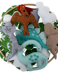 Handmade Prehistoric Dinosaur Nursery Mobile - Premium Felt Decor Baby & Kids > Toys Storkke 