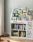 Keezi Kids’ Wonder Bookshelf: 4-Tier Storybook Haven & Toy Organiser Baby & Kids > Kid's Furniture Keezi 