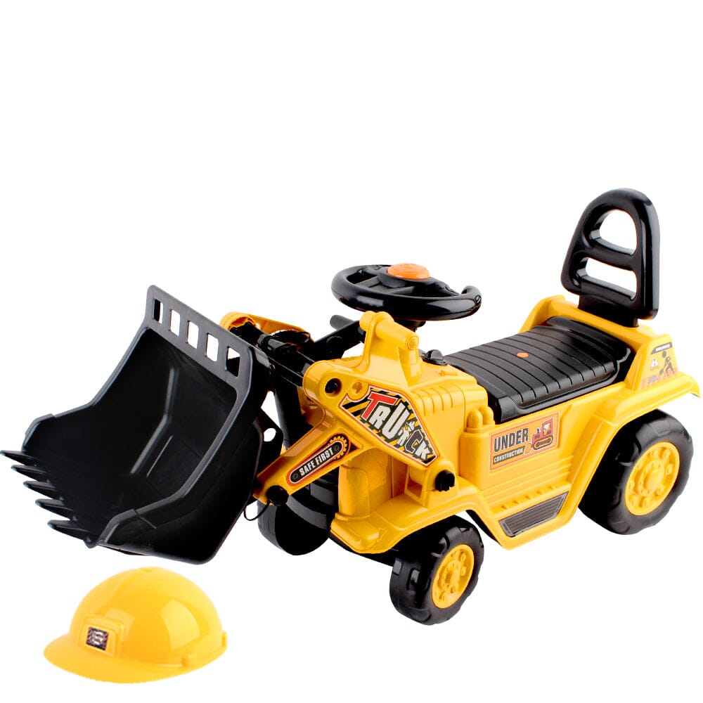 Kids Ride-On Excavator Bulldozer Toy | Elevate the Sandpit Baby & Kids > Ride on Cars, Go-karts & Bikes Keezi 