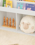 Kids Shelving Unit 3 Shelves 2 Compartments Furniture > Living Room Baby Stork 