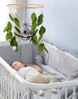 Koala Nursery Mobile with Baby on Top - Handmade Wool Felt Mobile Baby & Kids > Toys Storkke 