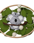 Koala Nursery Mobile with Baby on Top - Handmade Wool Felt Mobile Baby & Kids > Toys Storkke 