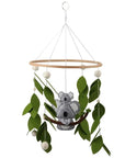 Koala Nursery Mobile with Baby on Top - Handmade Wool Felt Mobile Baby & Kids > Toys Storkke 