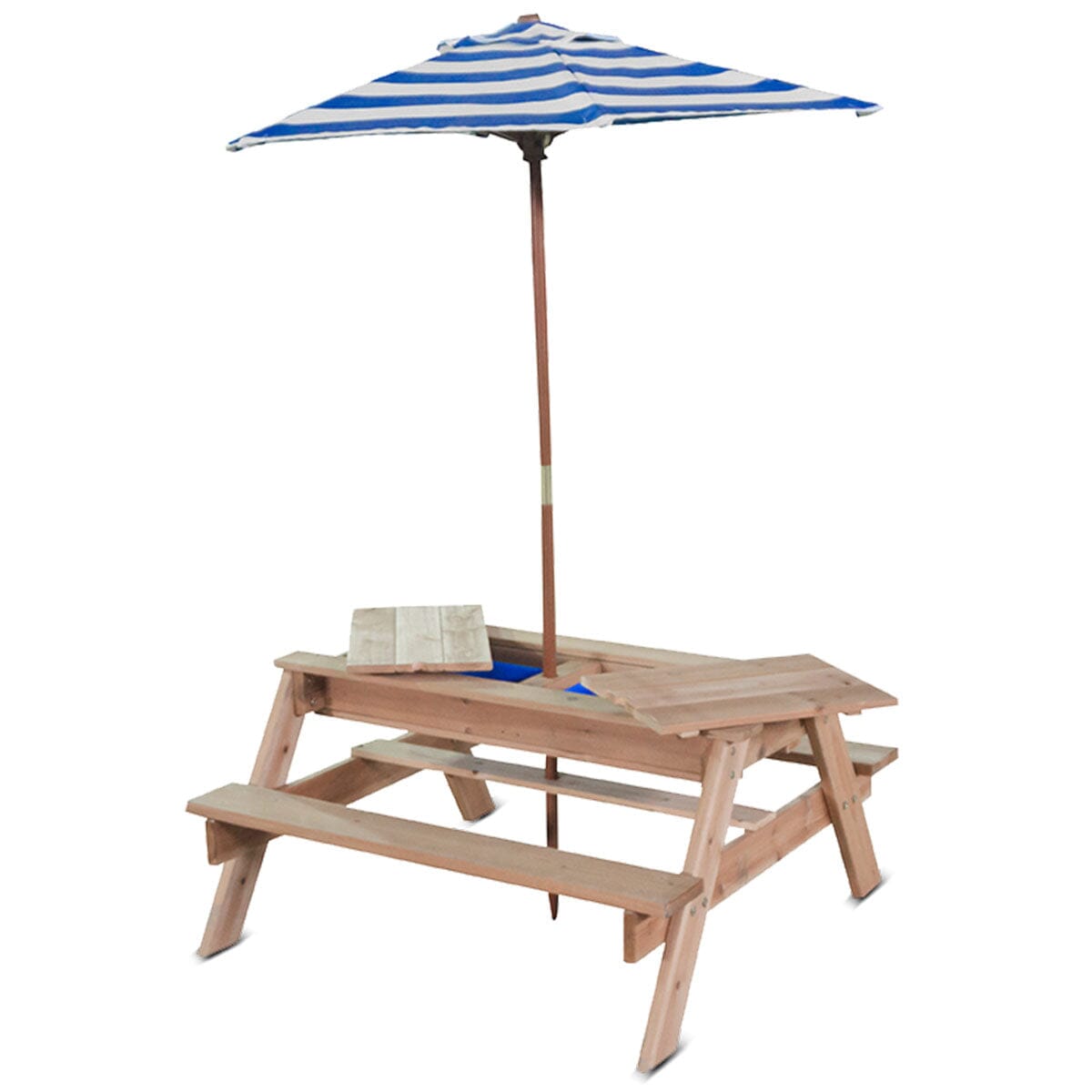 Lifespan Kids Sunrise Sand &amp; Water Table with Umbrella Baby &amp; Kids &gt; Kid&#39;s Furniture Baby Stork 