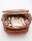 Luxury Vegan Leather Diaper Bag - Multifunctional and Stylish Diaper Wet Bags Baby Stork 